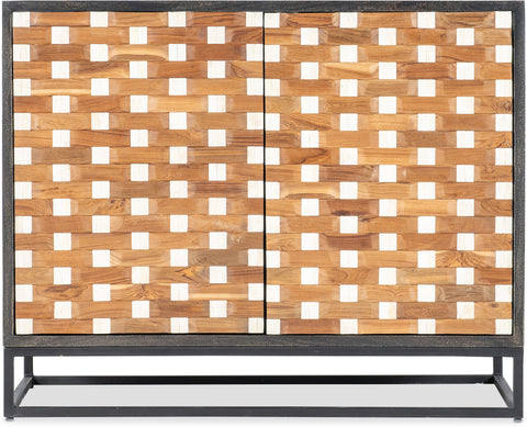 Hooker Furniture Living Room Commerce and Market Weaver 2-Door Accent Chest