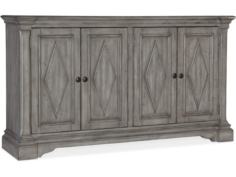 Hooker Furniture Home Entertainment Commerce & Market Four-Door Cabinet
