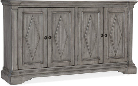 Hooker Furniture Home Entertainment Commerce & Market Four-Door Cabinet