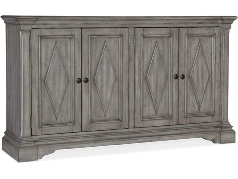 Hooker Furniture Home Entertainment Commerce & Market Four-Door Cabinet