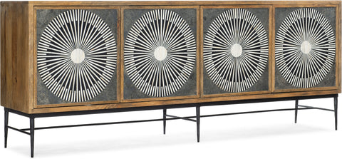 Hooker Furniture Home Entertainment Commerce & Market Giovanni Entertainment Console