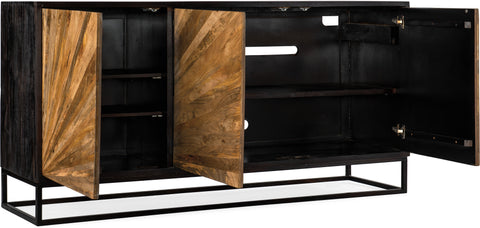 Hooker Furniture Home Entertainment Commerce & Market Entertainment Console