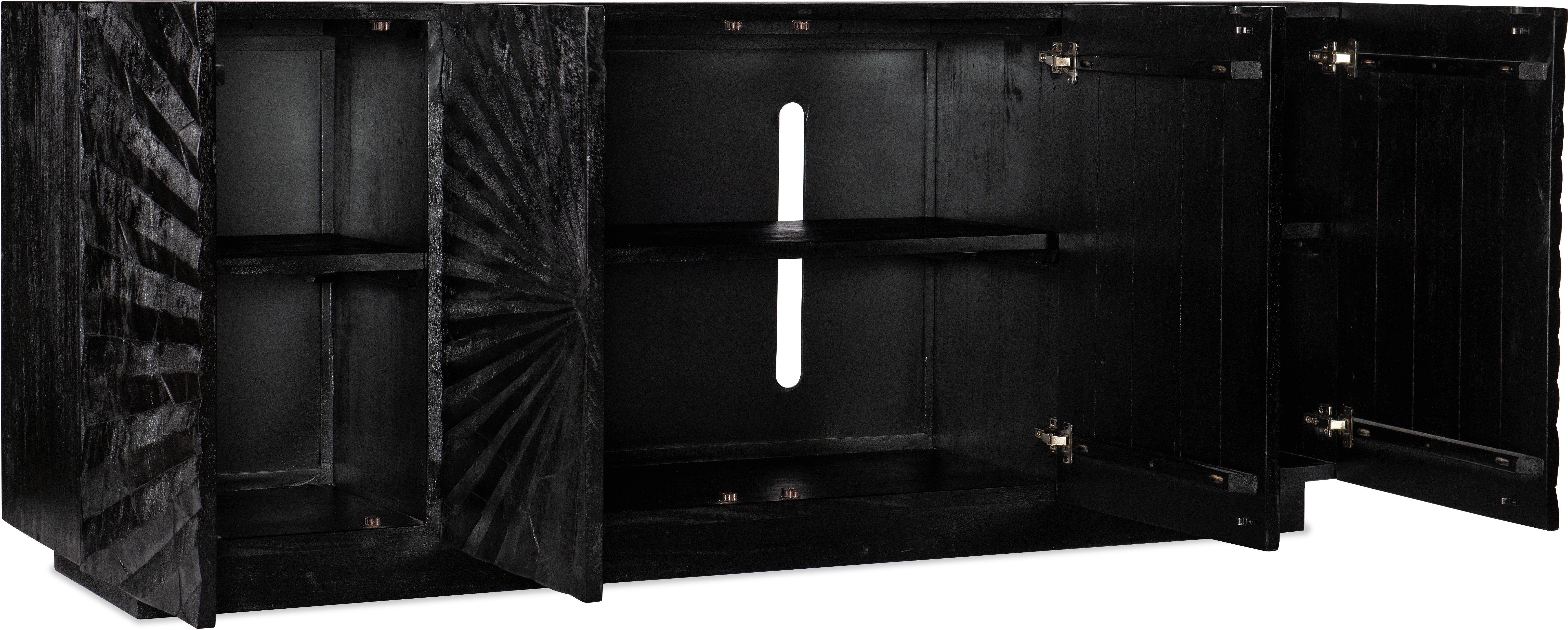 Hooker Furniture Home Entertainment Commerce & Market Open Space Entertainment Console