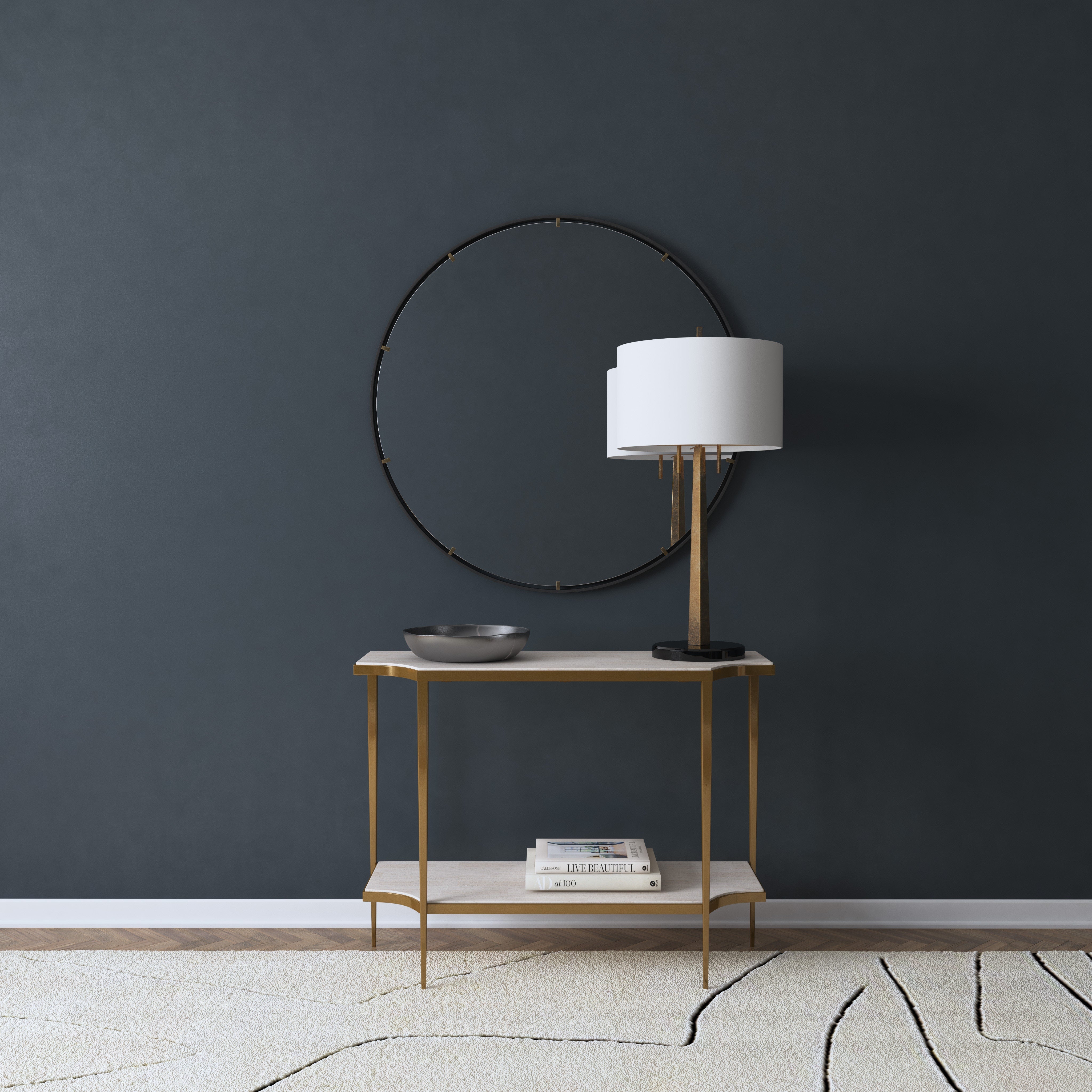 Hooker Furniture Living Room Commerce & Market Console Table