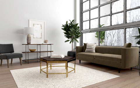 Hooker Furniture Living Room Commerce & Market Octavius Cocktail Table