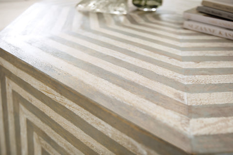 Hooker Furniture Living Room Commerce & Market Octagonal Cocktail Table