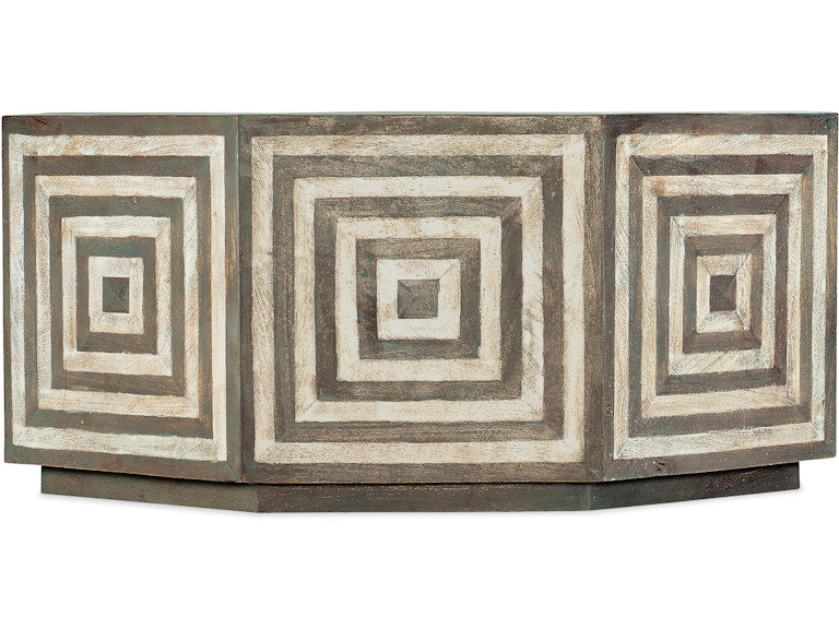 Hooker Furniture Living Room Commerce & Market Octagonal Cocktail Table