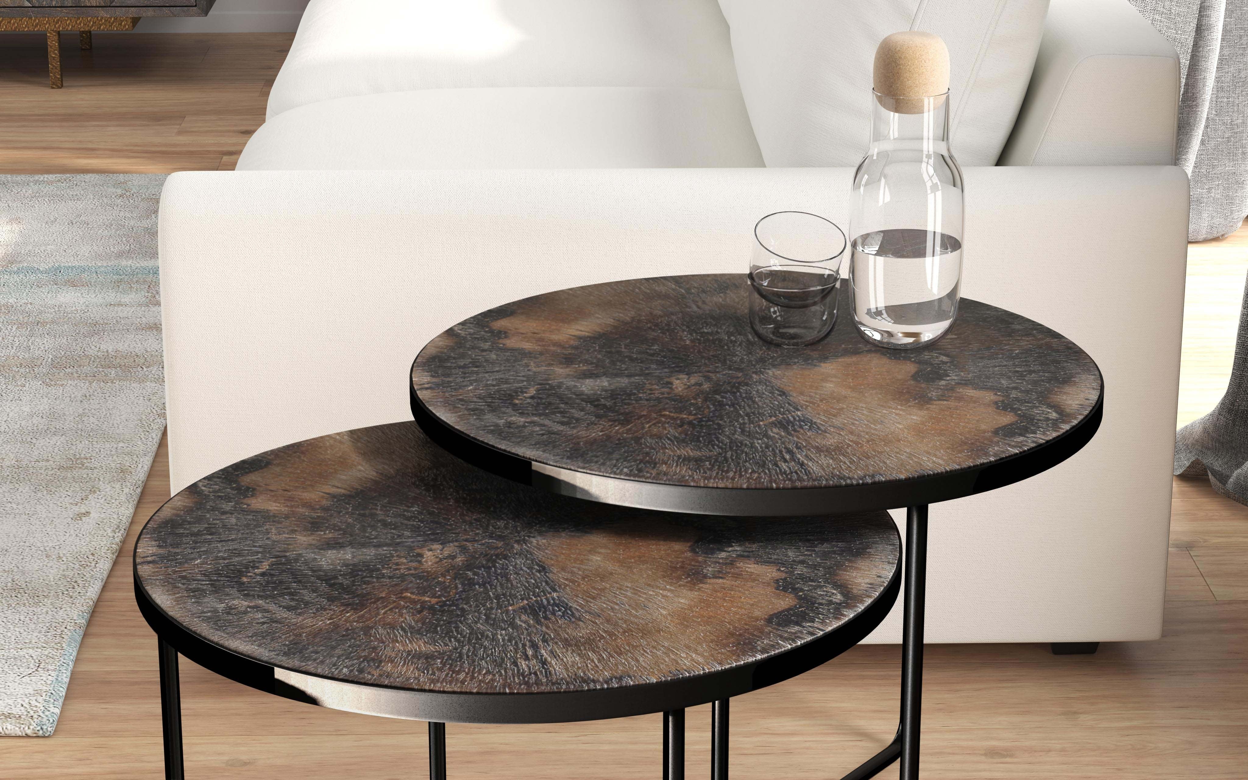 Hooker Furniture Living Room Commerce & Market Bunching Cocktail