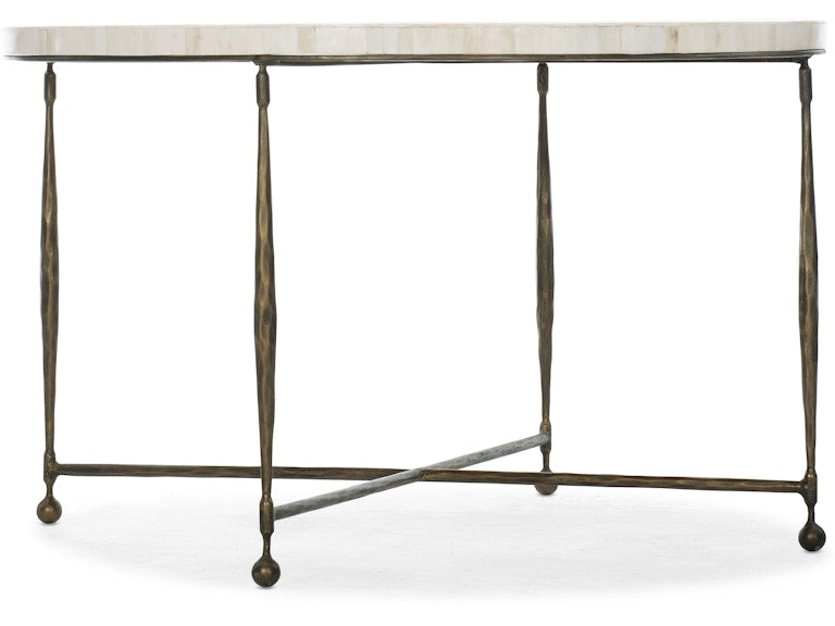 Hooker Furniture Living Room Commerce & Market Round Cocktail Table