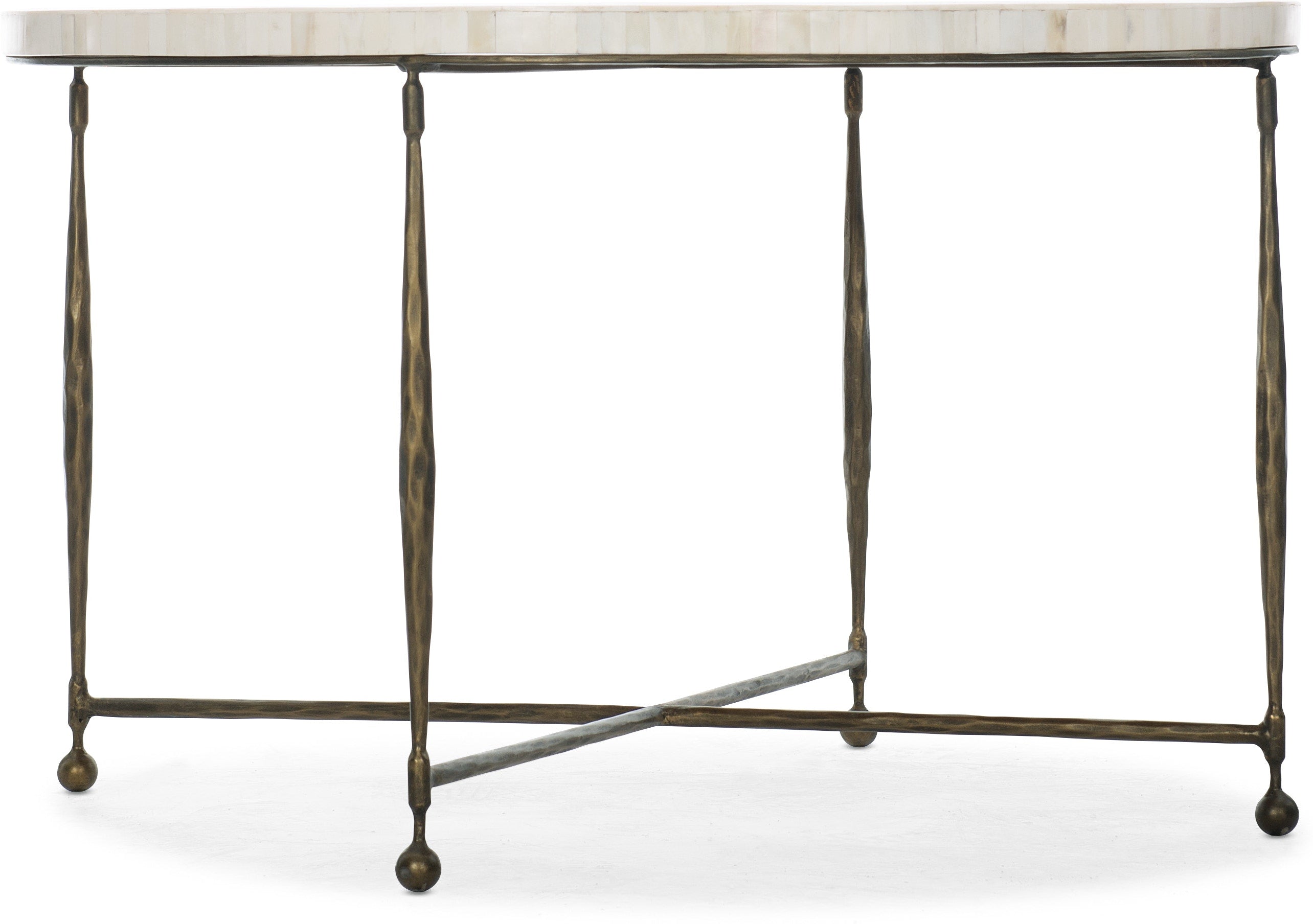 Hooker Furniture Living Room Commerce & Market Round Cocktail Table