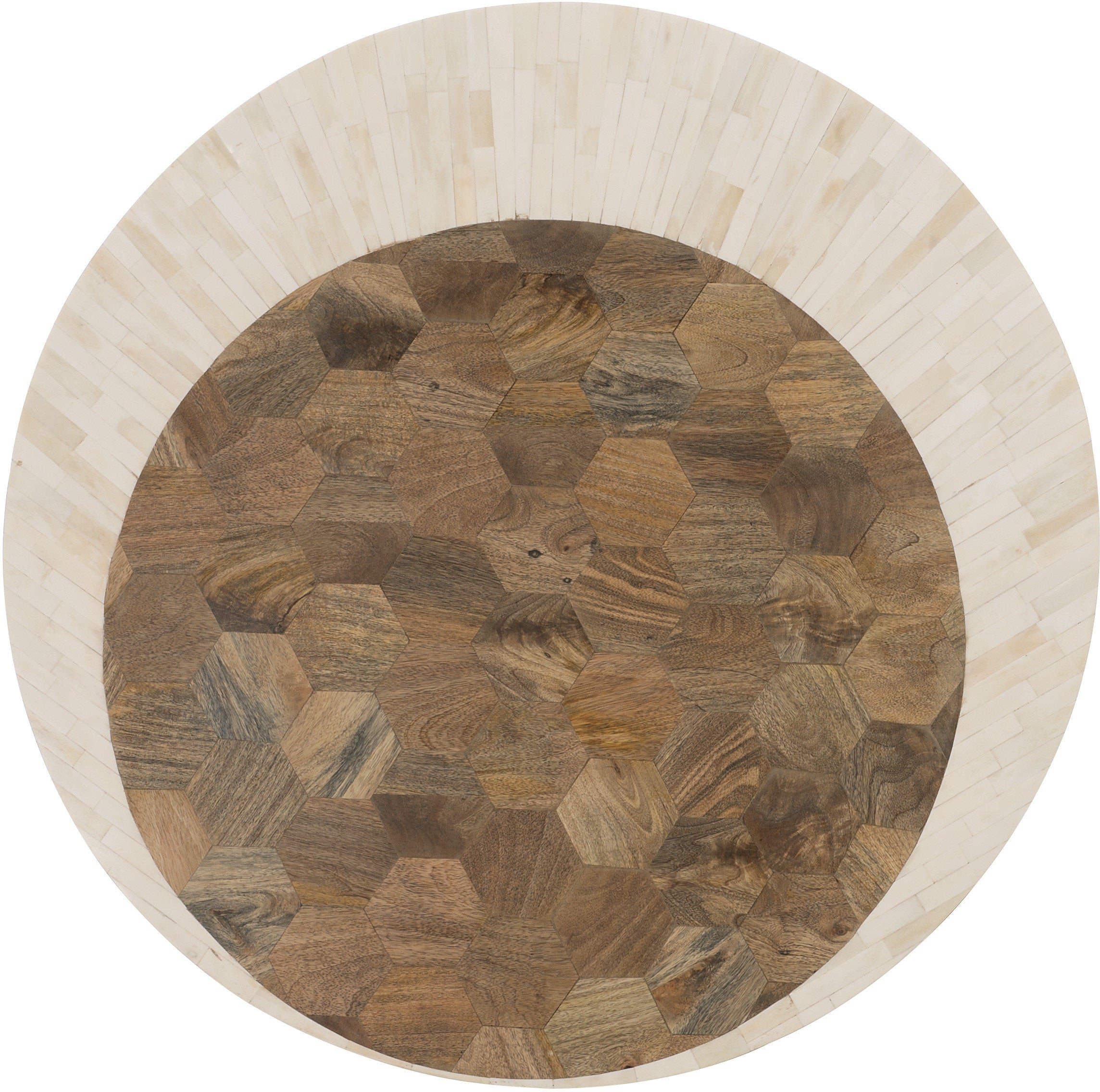 Hooker Furniture Living Room Commerce & Market Round Cocktail Table