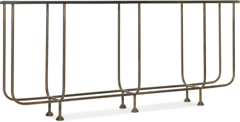 Hooker Furniture Living Room Commerce & Market Kiara Rectangle Sofa Console