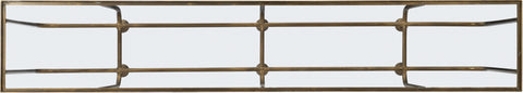 Hooker Furniture Living Room Commerce & Market Kiara Rectangle Sofa Console