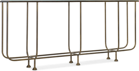 Hooker Furniture Living Room Commerce & Market Kiara Rectangle Sofa Console
