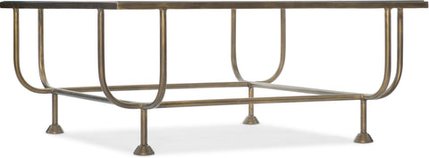 Hooker Furniture Living Room Commerce & Market Kiara Square Cocktail Table