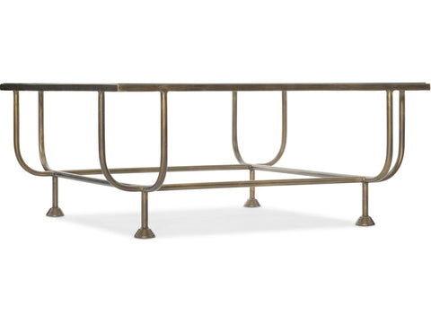 Hooker Furniture Living Room Commerce & Market Kiara Square Cocktail Table