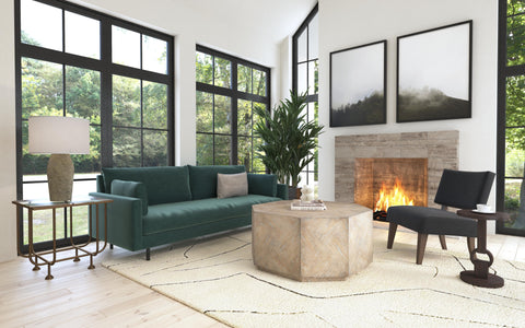 Hooker Furniture Living Room Commerce & Market Kiara Square End Table