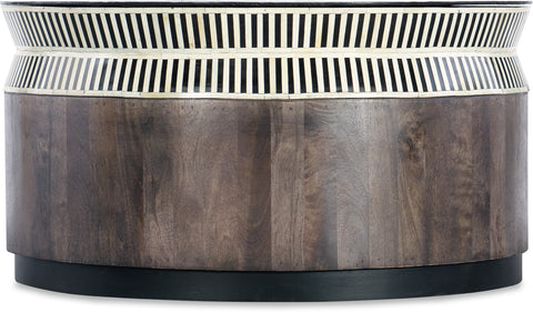 Hooker Furniture Living Room Commerce and Market Jacobs Ladder Cocktail Table