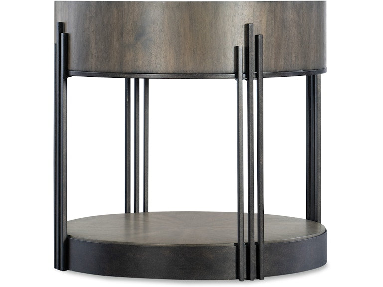 Hooker Furniture Living Room Commerce and Market Skyline Side Table