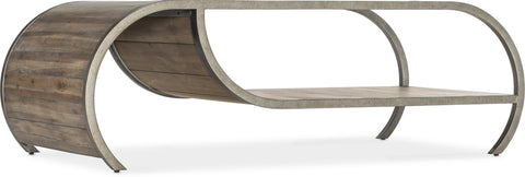 Hooker Furniture Living Room Commerce & Market Open Ended Cocktail Table