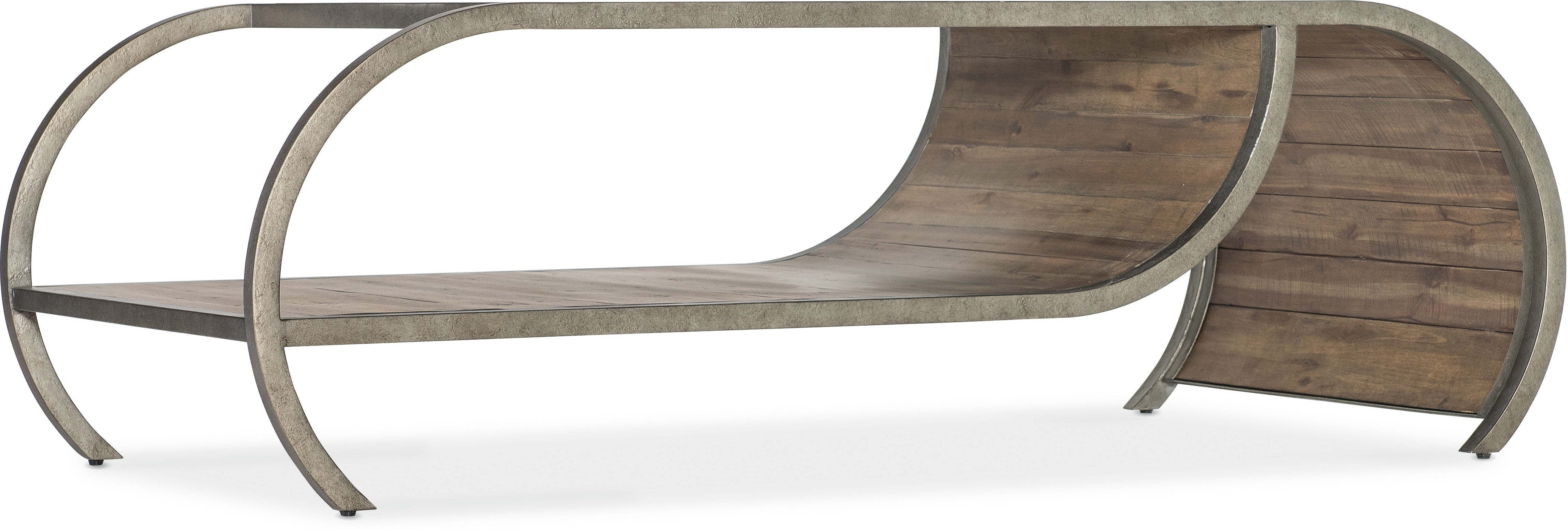 Hooker Furniture Living Room Commerce & Market Open Ended Cocktail Table