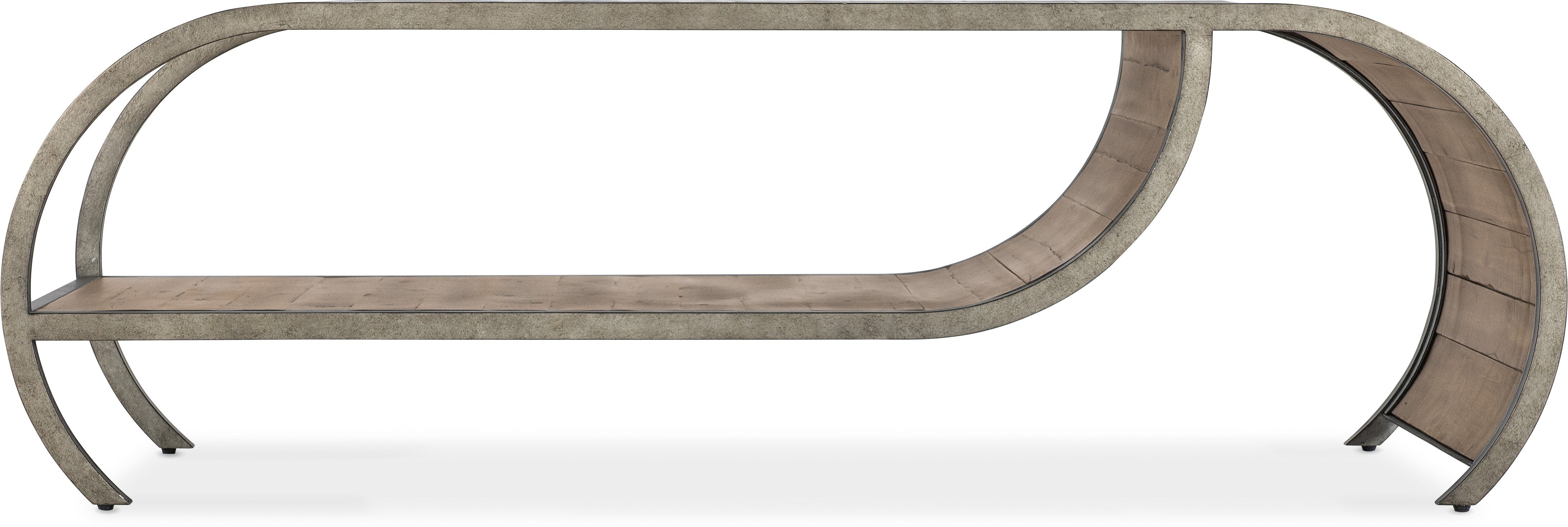 Hooker Furniture Living Room Commerce & Market Open Ended Cocktail Table