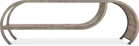 Hooker Furniture Living Room Commerce & Market Open Ended Cocktail Table