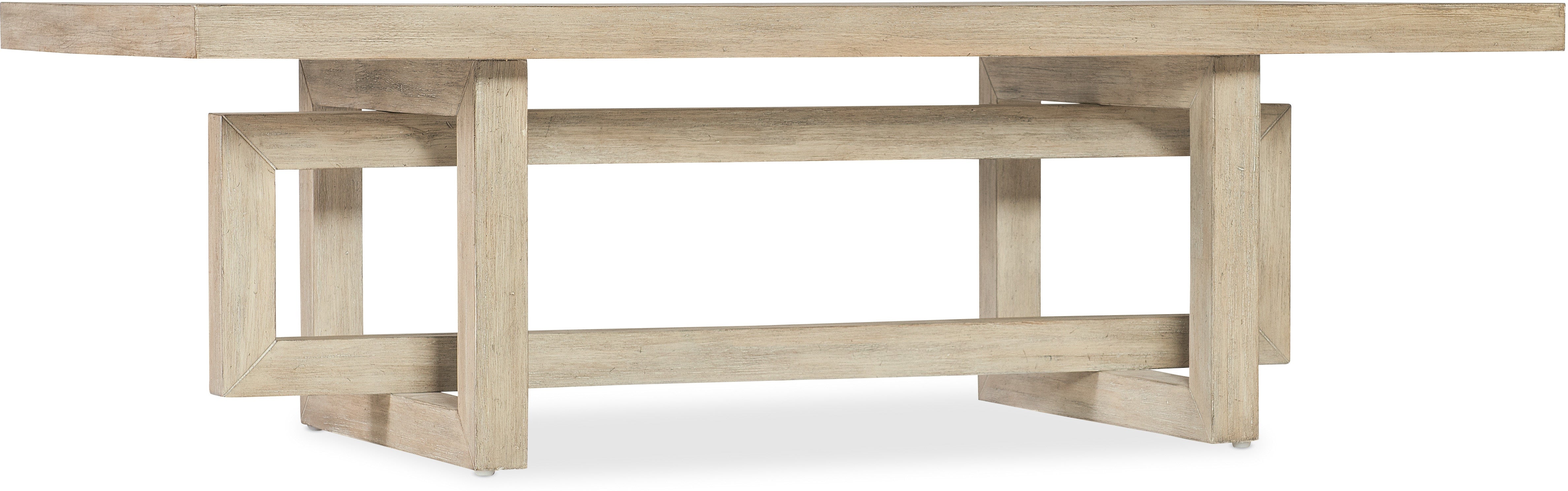 Hooker Furniture Living Room Commerce and Market Modern Rectangle Cocktail Table