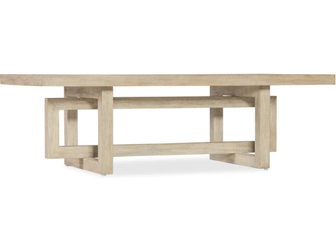 Hooker Furniture Living Room Commerce and Market Modern Rectangle Cocktail Table