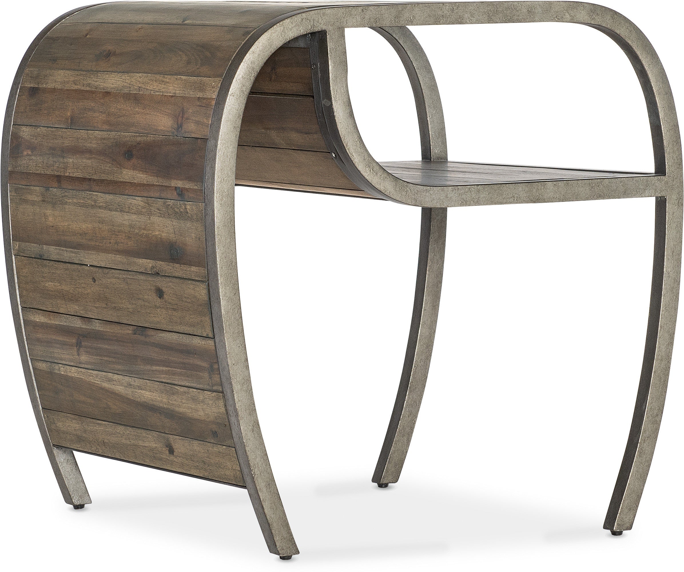 Hooker Furniture Living Room Commerce & Market Open Ended End Table