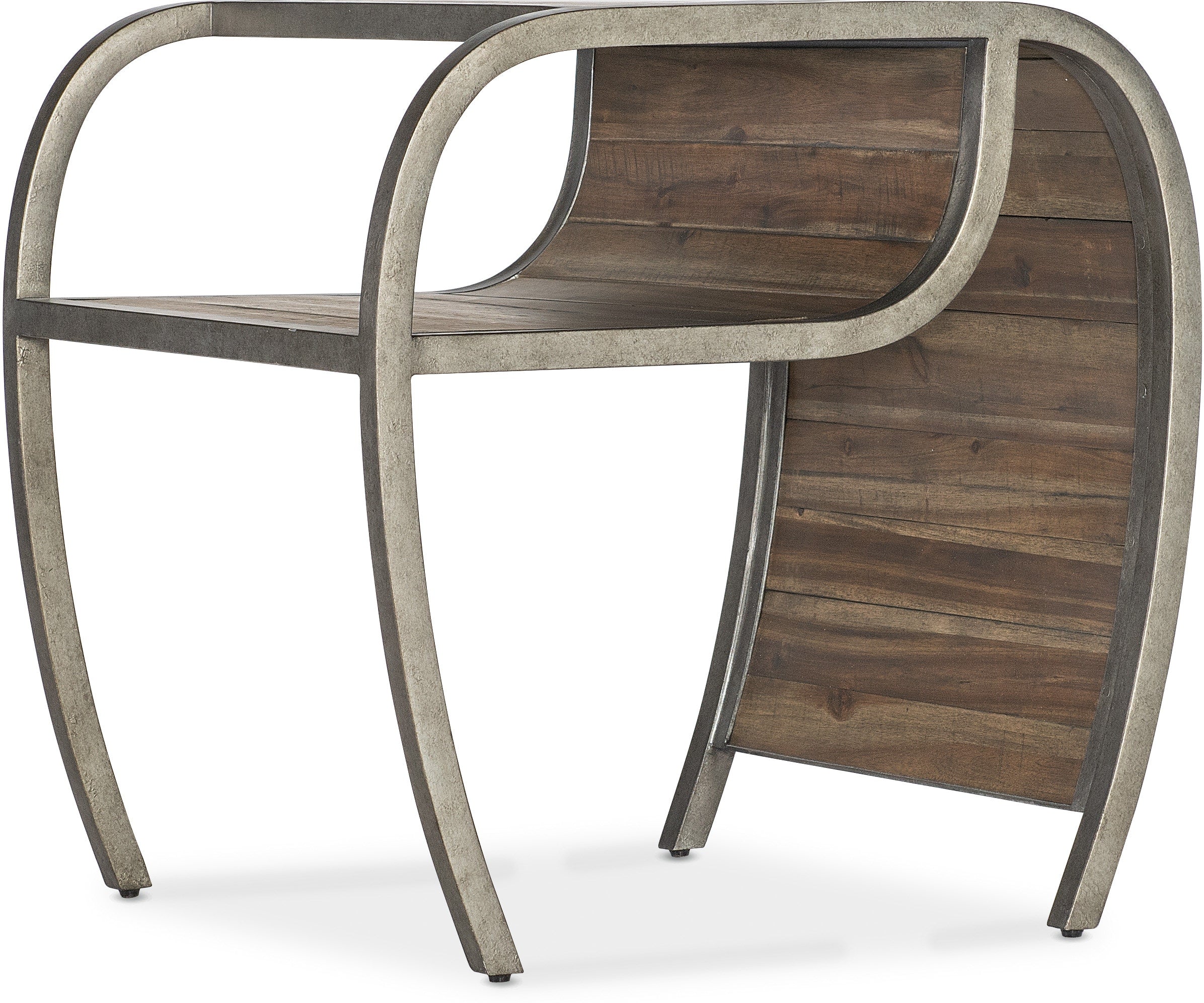 Hooker Furniture Living Room Commerce & Market Open Ended End Table