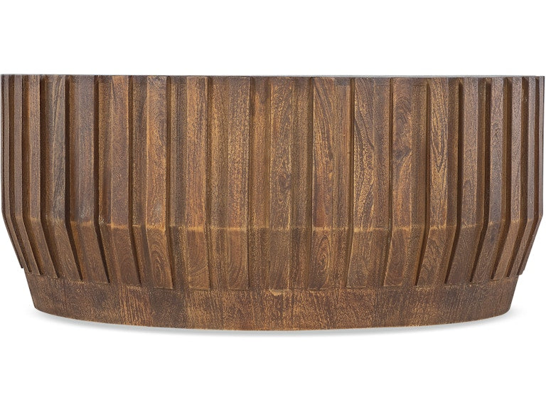 Hooker Furniture Living Room Commerce and Market Gears Round Cocktail Table