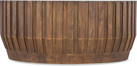 Hooker Furniture Living Room Commerce and Market Gears Round Cocktail Table