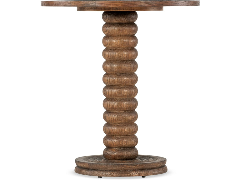Hooker Furniture Living Room Commerce and Market Spindle Accent Table
