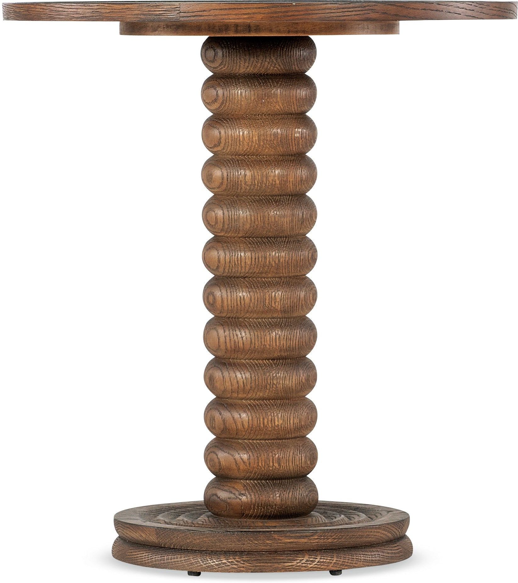 Hooker Furniture Living Room Commerce and Market Spindle Accent Table