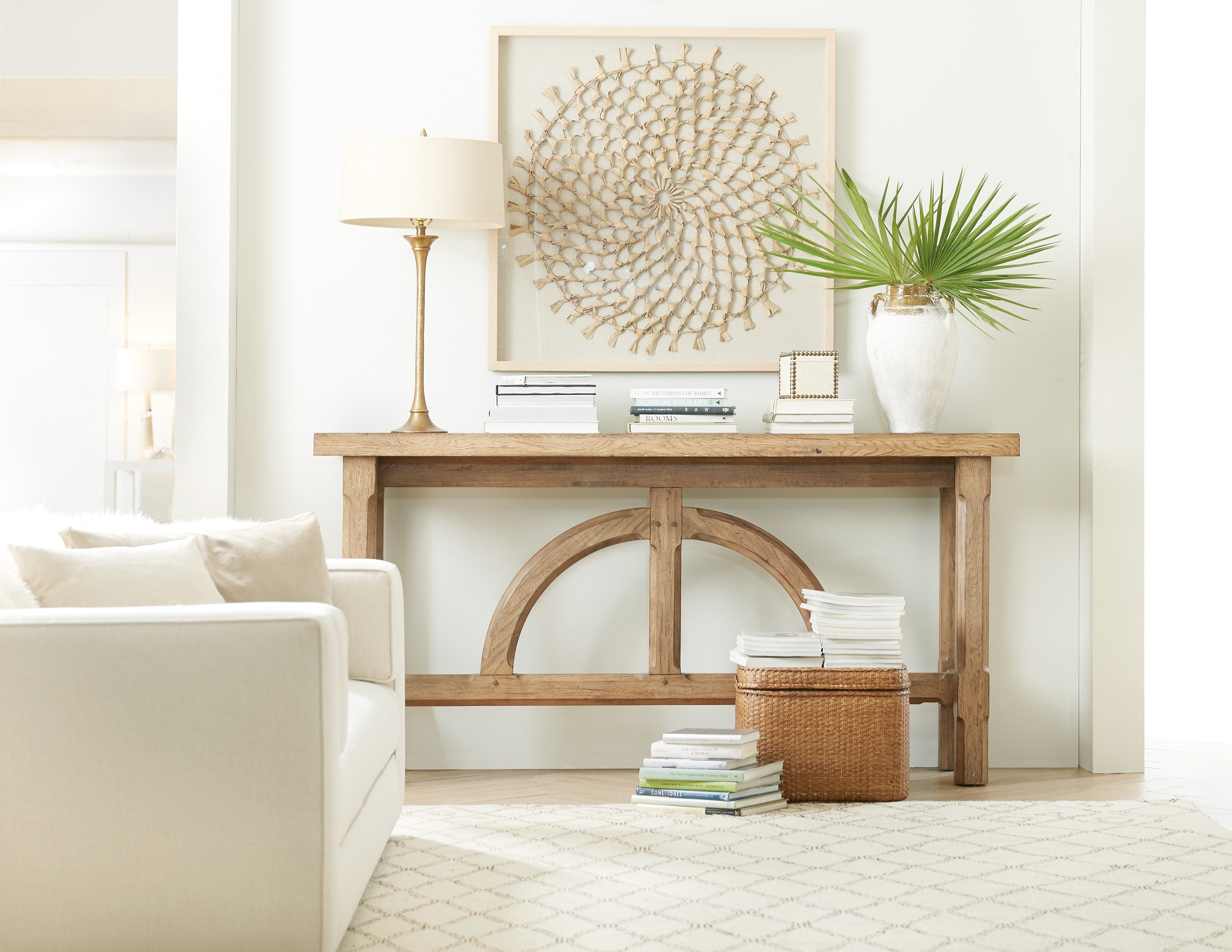 Hooker Furniture Living Room Commerce & Market Console