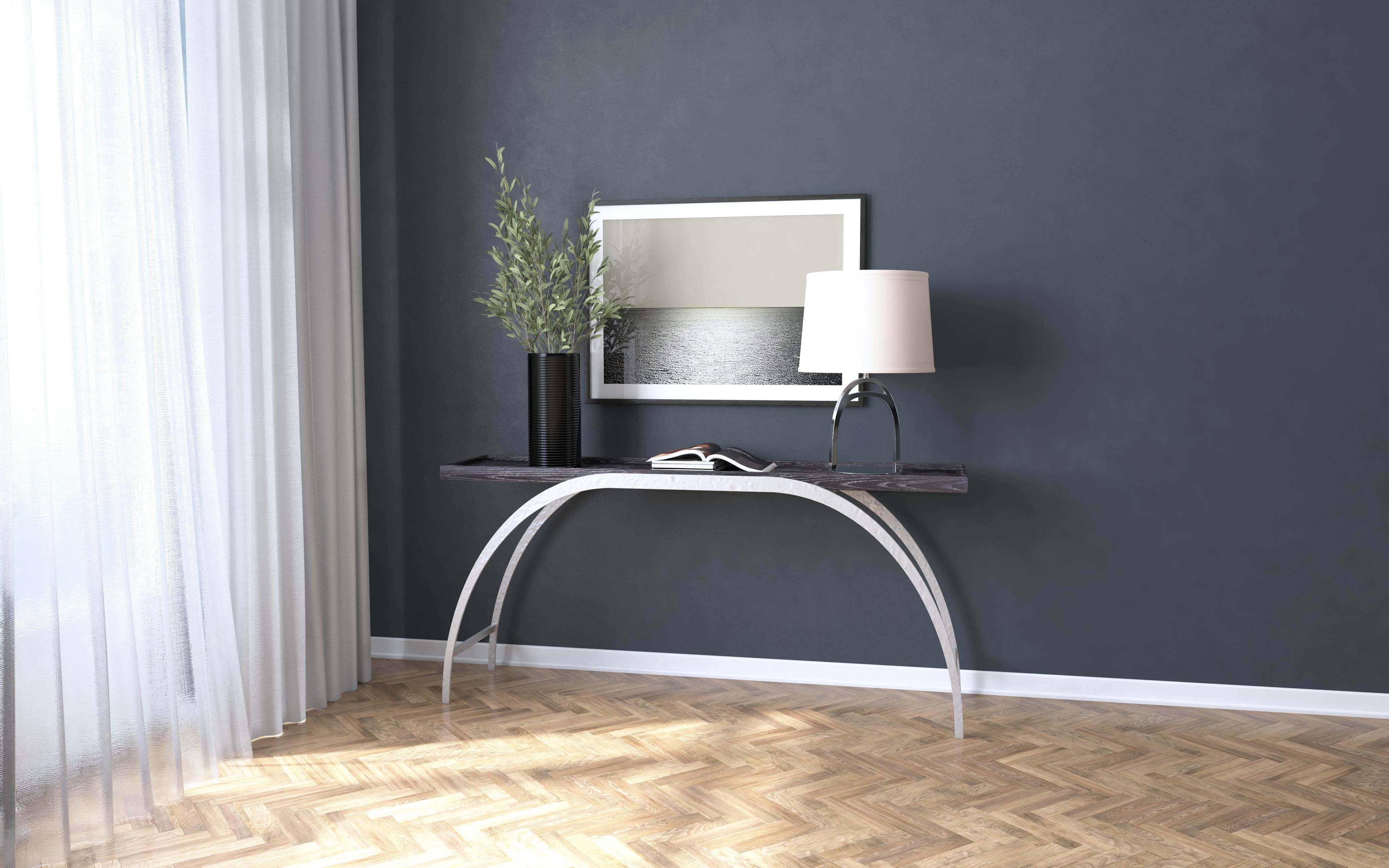 Hooker Furniture Living Room Commerce & Market Metal and Wood Console