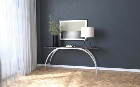 Hooker Furniture Living Room Commerce & Market Metal and Wood Console