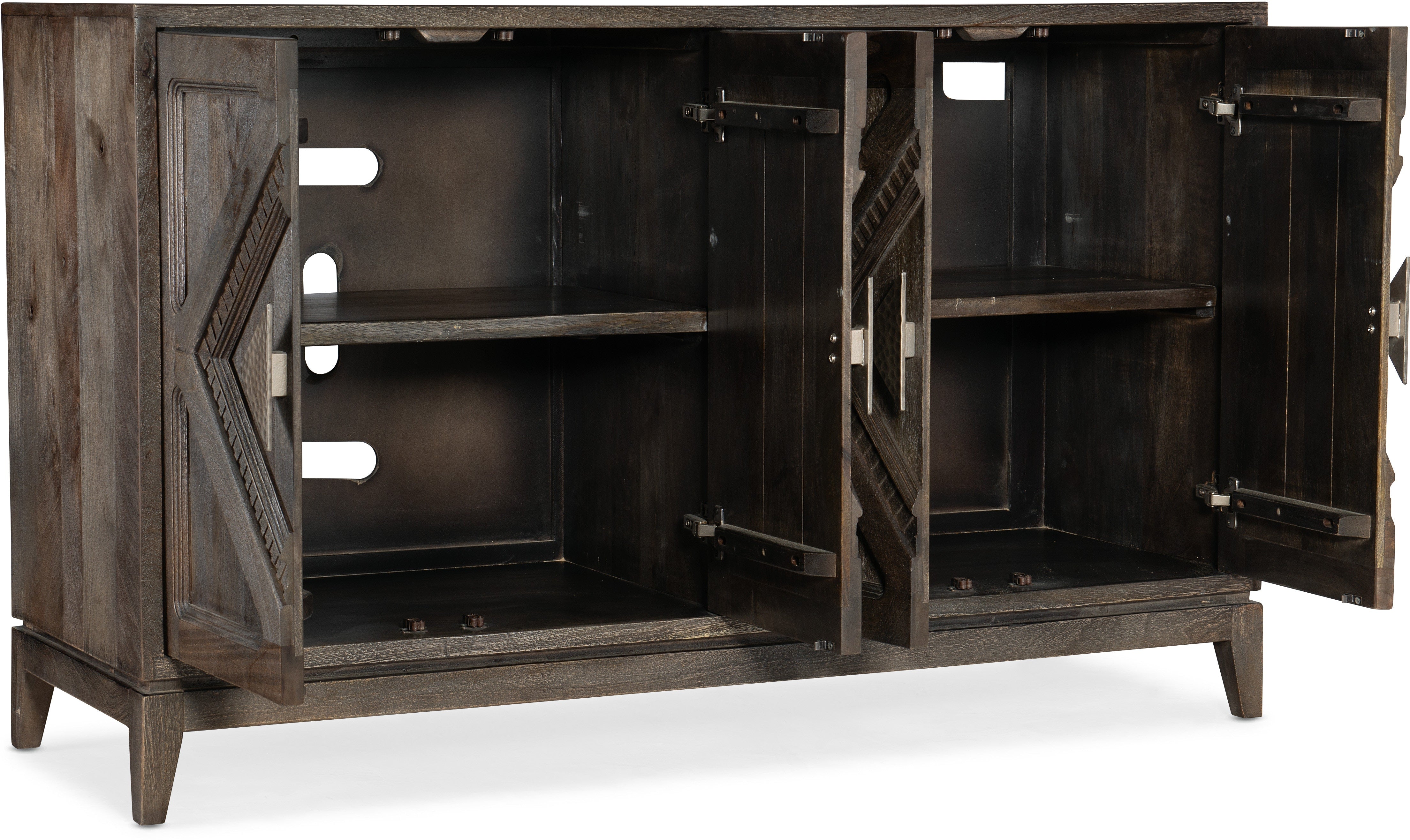 Hooker Furniture Living Room Commerce & Market Carved Accent Chest