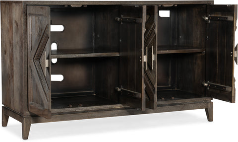 Hooker Furniture Living Room Commerce & Market Carved Accent Chest