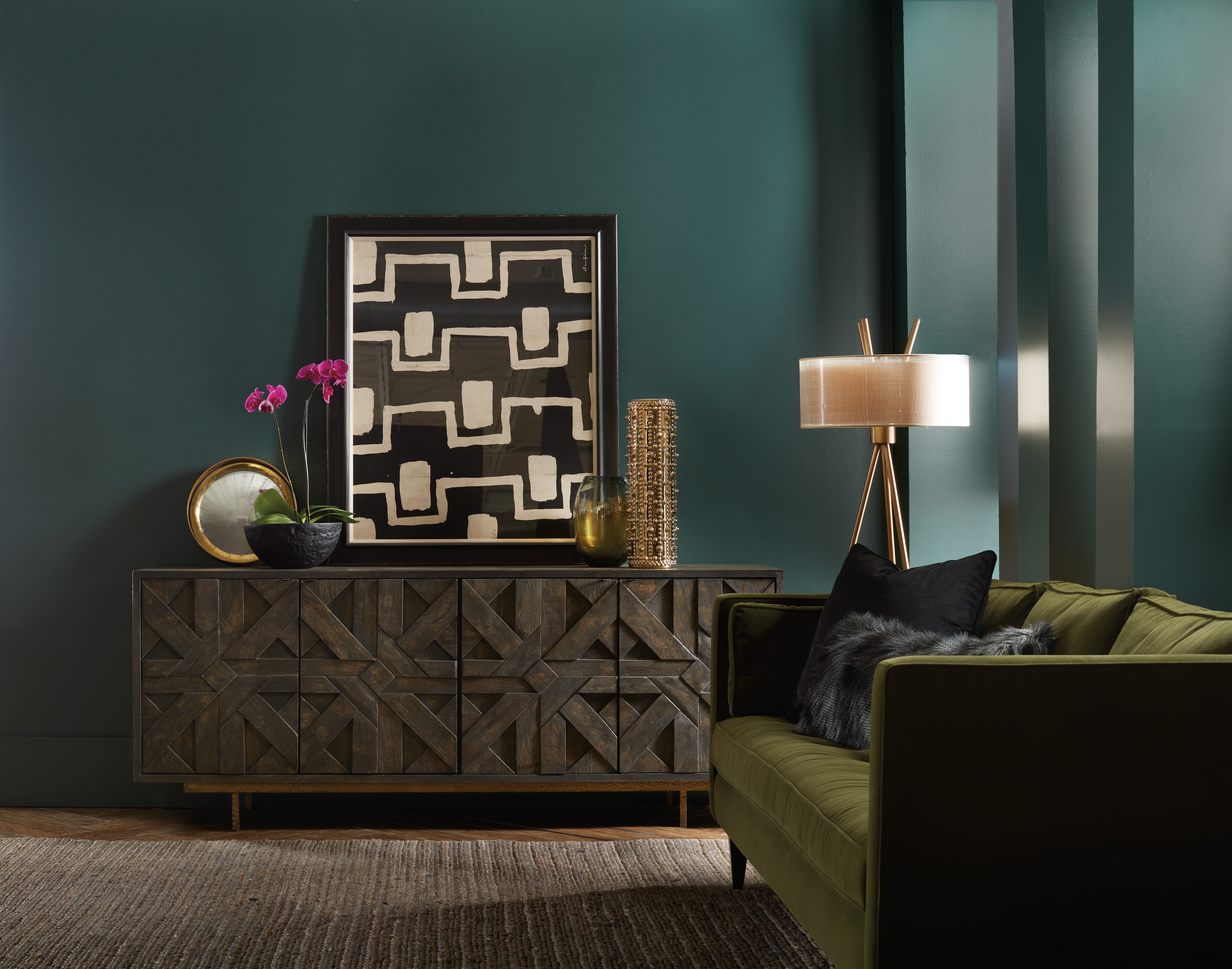 Hooker Furniture Living Room Commerce & Market Layers Credenza