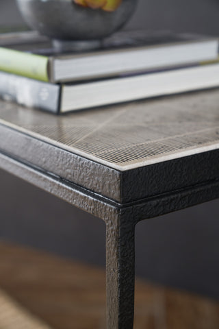 Hooker Furniture Living Room Commerce & Market Metal-Wood Console Table