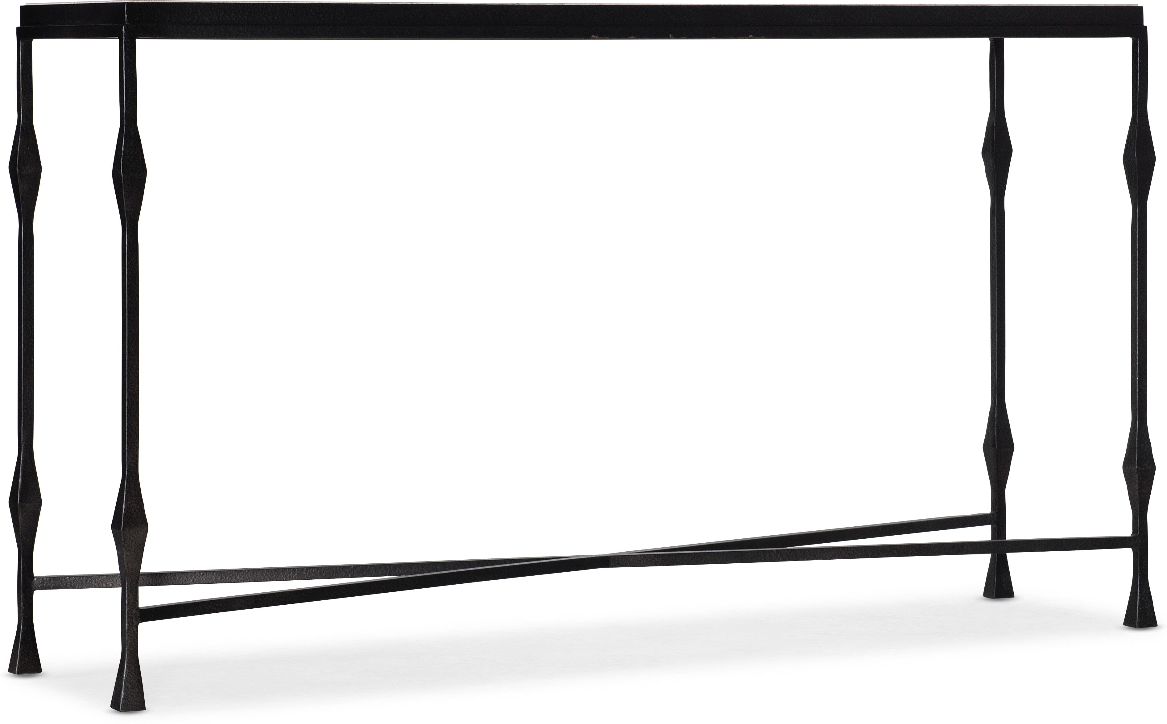 Hooker Furniture Living Room Commerce & Market Metal-Wood Console Table