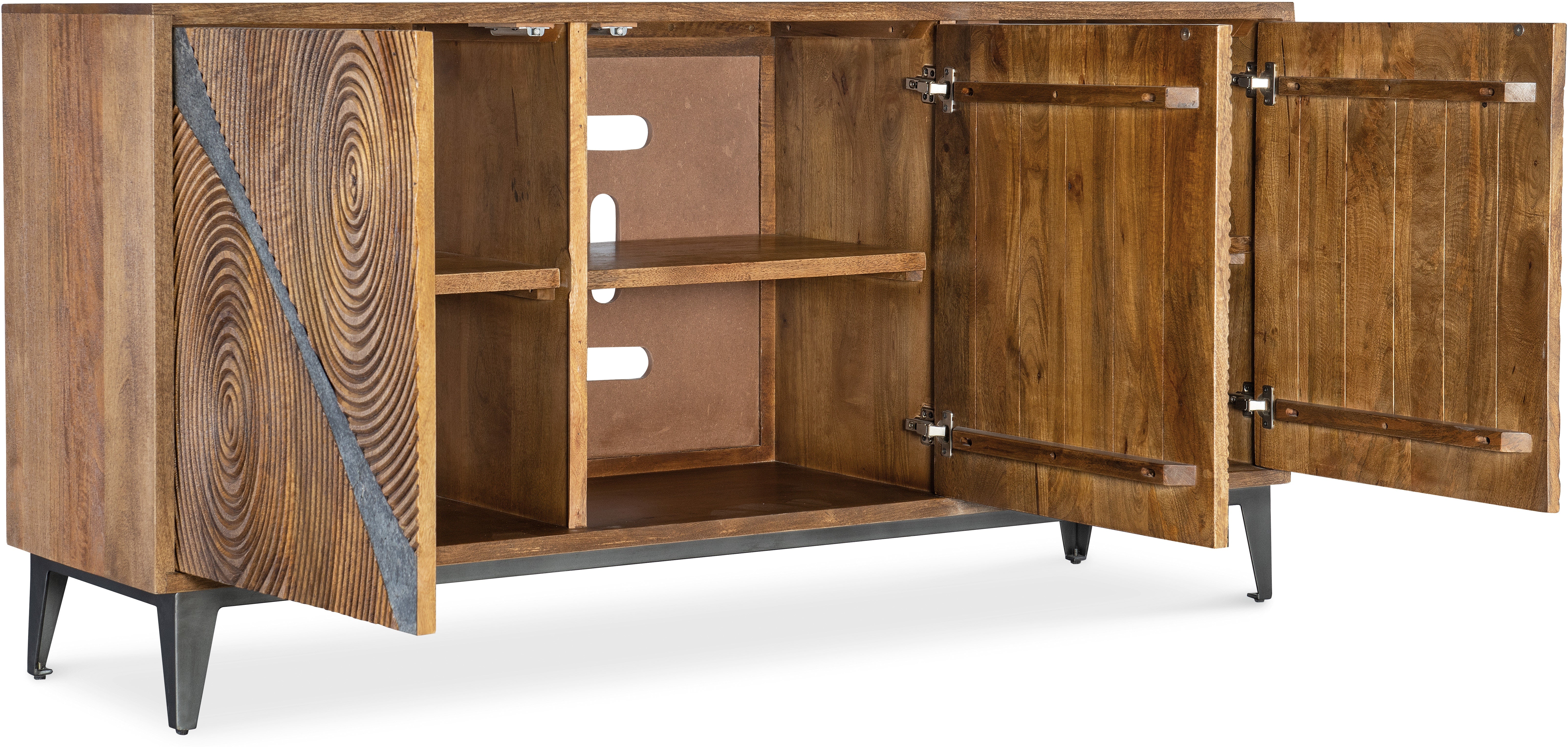 Hooker Furniture Living Room Commerce and Market Vortex Credenza