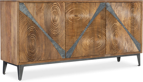 Hooker Furniture Living Room Commerce and Market Vortex Credenza