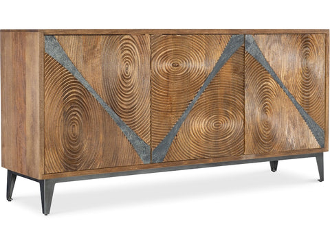 Hooker Furniture Living Room Commerce and Market Vortex Credenza