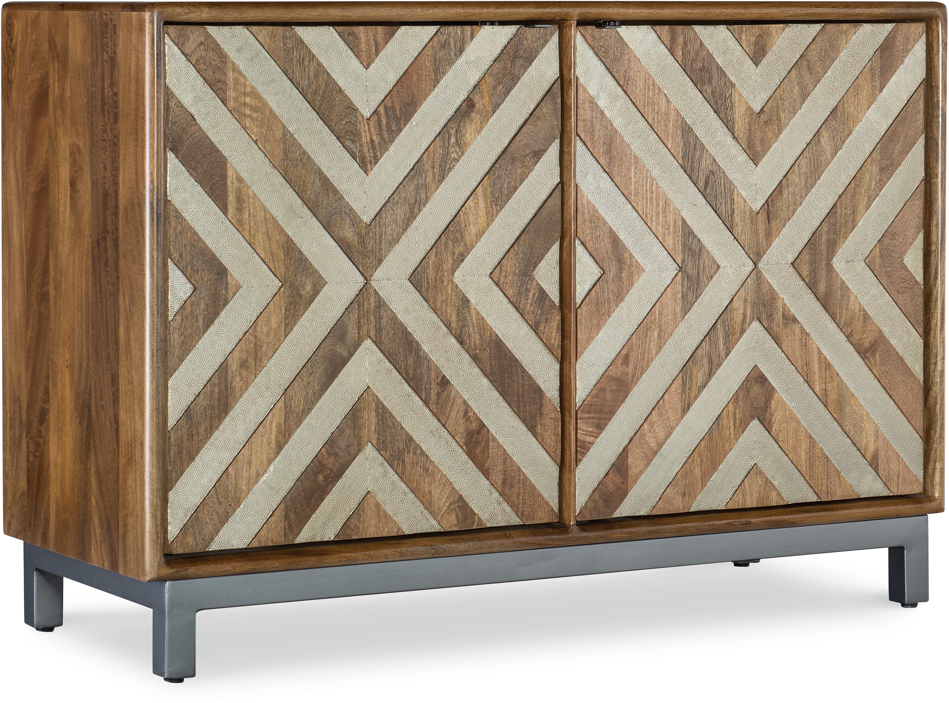 Hooker Furniture Living Room Commerce and Market Serramonte Two-Door Chest