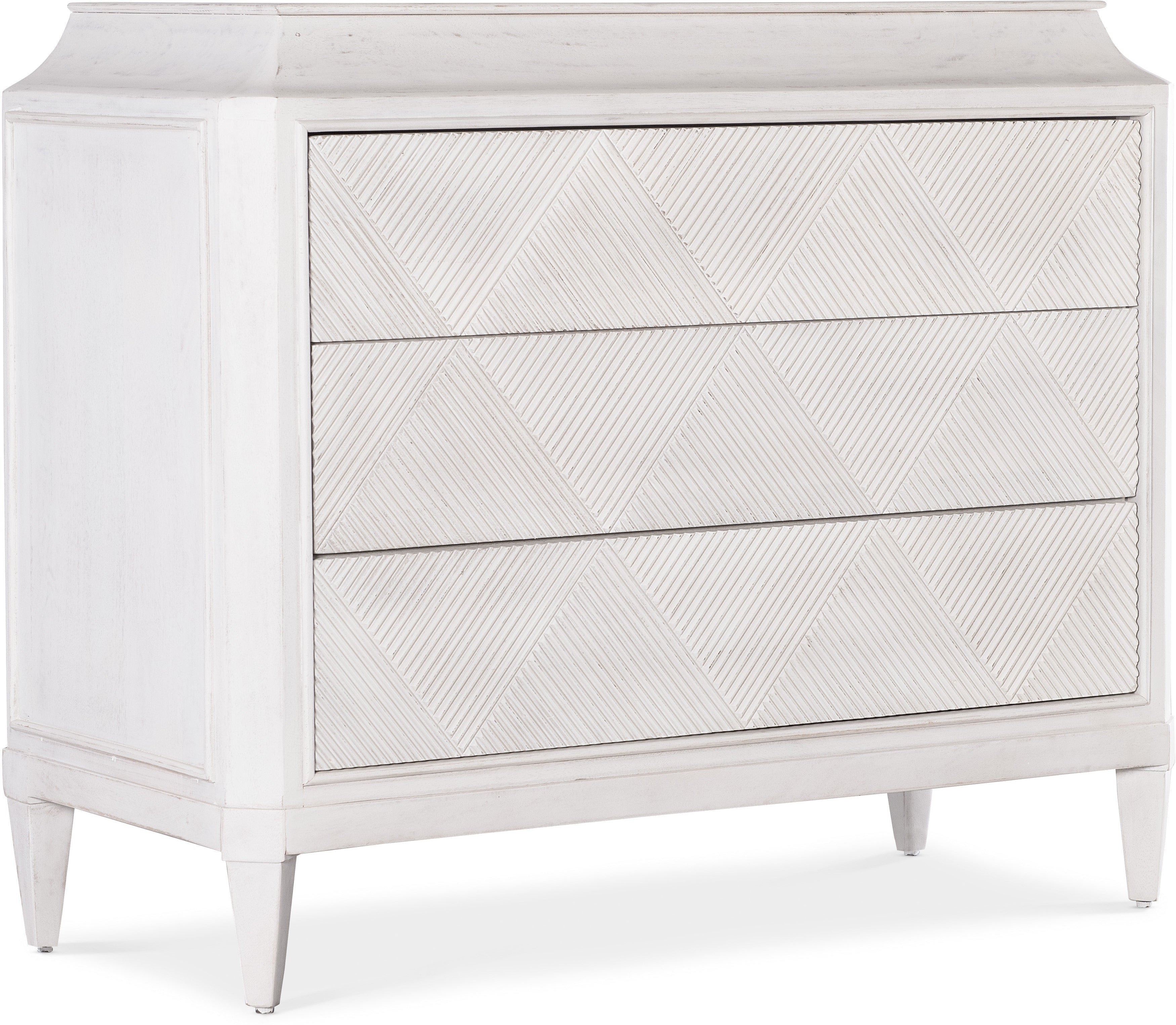 Hooker Furniture Living Room Commerce and Market Argyle Three-Drawer Chest