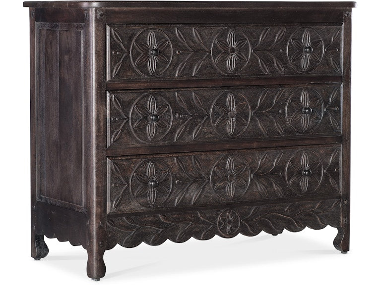 Hooker Furniture Living Room Commerce and Market Flora Three-Drawer Chest