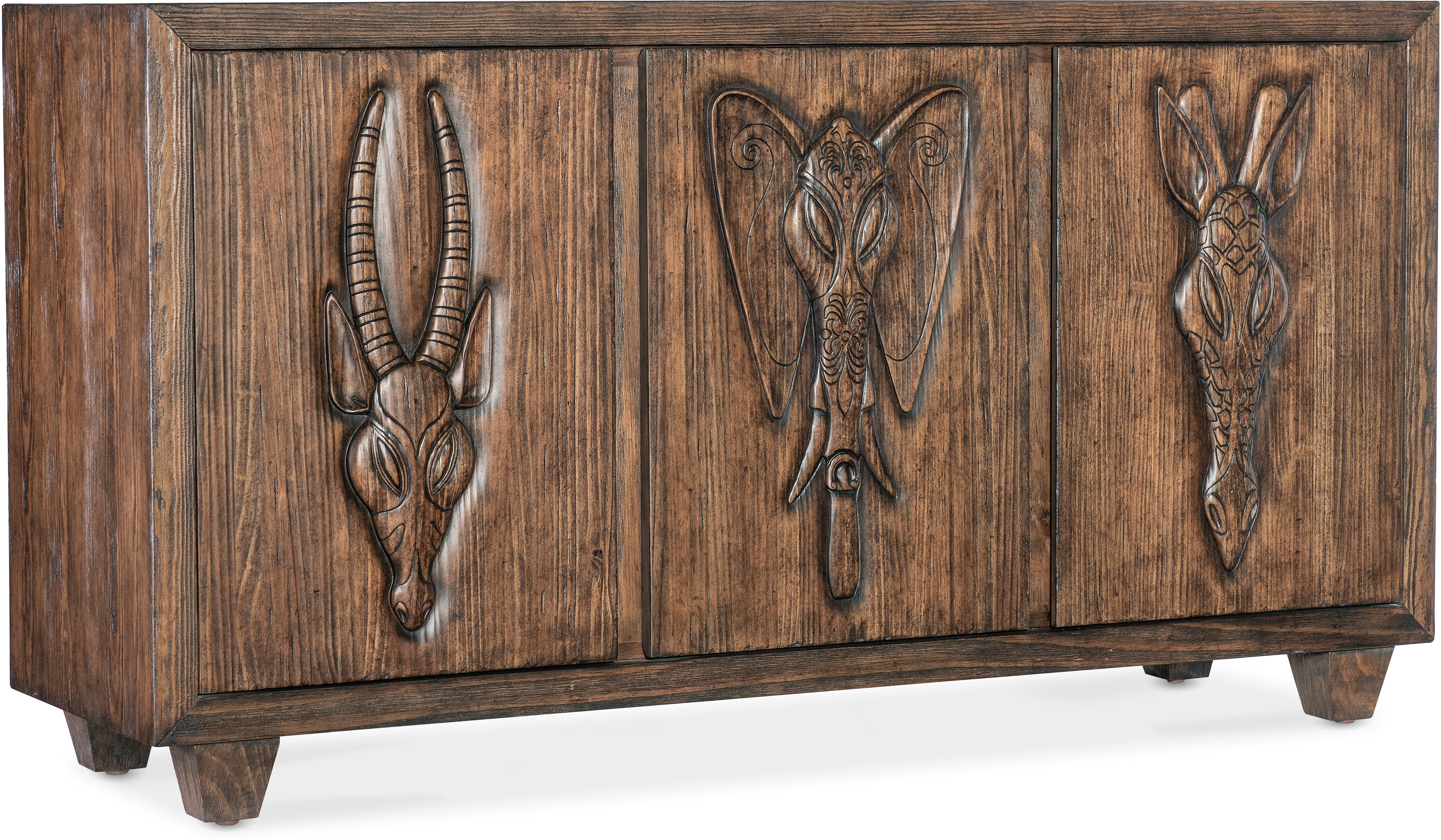 Hooker Furniture Living Room Commerce & Market Safari Credenza